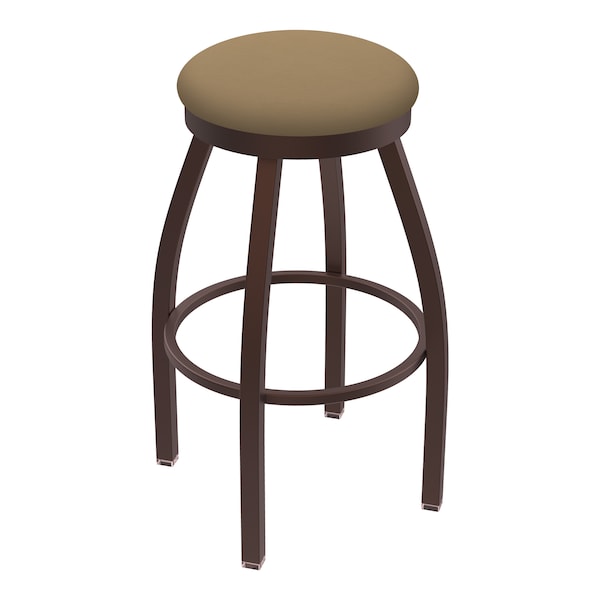 25" Swivel Counter Stool, Bronze Finish, Canter Sand Seat